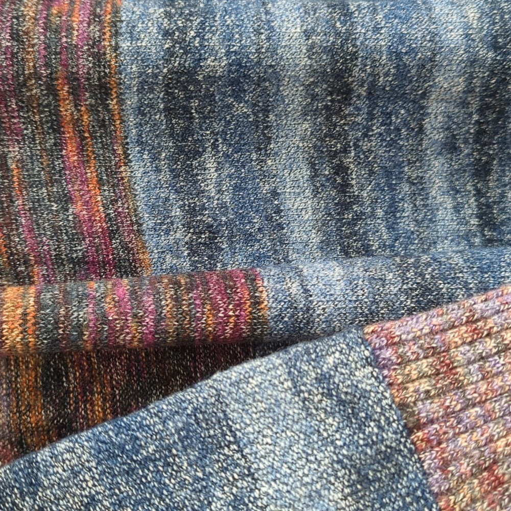 J. Jill - Cotton Striped Space Dyed Duster Sweater - Picture 3 of 10